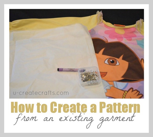 How to make a pattern from existing clothing